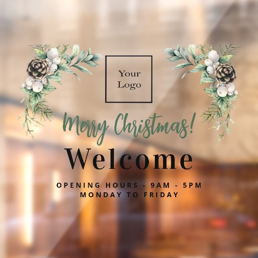 Weihnachtsgeschenk Fensteraufkleber (Blatt 2)