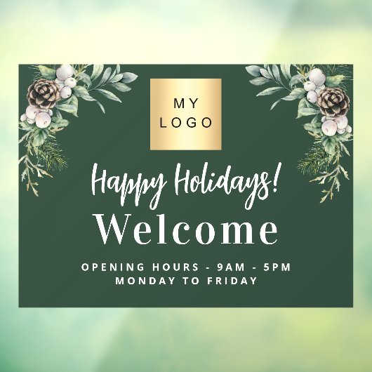 Weihnachtsgeschenk Fensteraufkleber (Blatt 3)