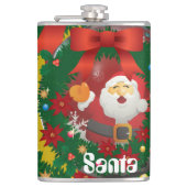 Weihnachtsgeschenk Flachmann (Vorderseite)