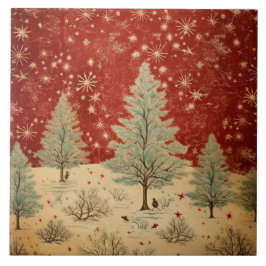 Weihnachtsgeschenk Fliese