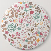 Weihnachtsgeschenk Flora 4 Jahreszeiten Button (Vorderseite)