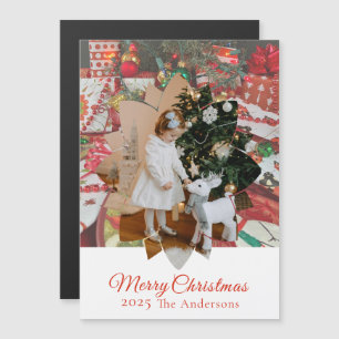 Weihnachtsgeschenk Foto Feiertag Magnetisch Magnetkarte