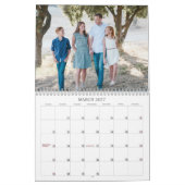 Weihnachtsgeschenk Foto Forest Green Kalender (Mär 2027)