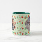 Weihnachtsgeschenk Foto Tasse, Weihnachtsfeiertag, Tasse (Zentrum)