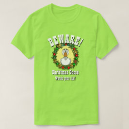 Weihnachtsgeschenk Funny Novelty CHRISTMAS GOOSE T T-Shirt