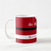 Weihnachtsgeschenk Funny Weihnachtsmann Design Kaffeetasse (Links)