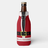 Weihnachtsgeschenk Funy Santa Bottle Cooler Flaschenkühler (Flasche Rückseite)