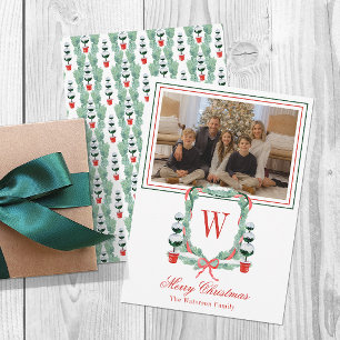 Weihnachtsgeschenk für Aquarellfarben Weihnachtsfe Feiertagskarte