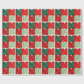 Weihnachtsgeschenk für Ärzte Geschenkpapier (Flach)