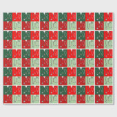 Weihnachtsgeschenk für Ärzte Geschenkpapier (Flach)