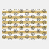 Weihnachtsgeschenk für benutzerdefinierte Unterneh Geschenkpapier Set (Vorderseite)