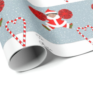 Weihnachtsgeschenk für Cheerleader Geschenkpapier