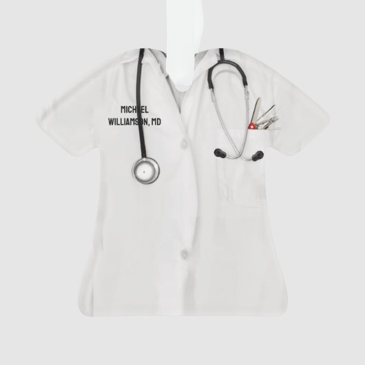 Weihnachtsgeschenk für Chirurgen Ornament (Vorderseite)