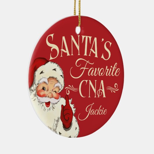 Weihnachtsgeschenk für CNA Keramik Ornament (Rechts)