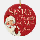 Weihnachtsgeschenk für CNA Keramik Ornament (Vorne)