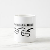 Weihnachtsgeschenk für Computerfreaks Kaffeetasse (Mittel)