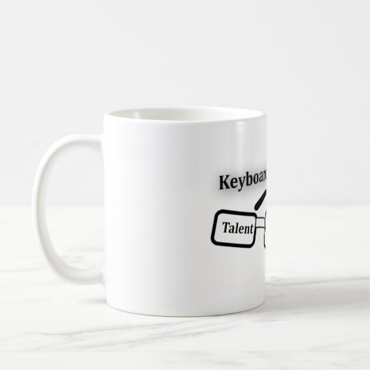 Weihnachtsgeschenk für Computerfreaks Kaffeetasse (Links)