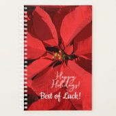 Weihnachtsgeschenk für das neue Jahr Planer (Vorderseite)