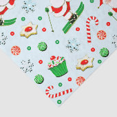 Weihnachtsgeschenk für den Schnee Seidenpapier (Ausschnitt)