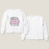 Weihnachtsgeschenk für den Weihnachtsmann (Design Vorderseite & Rückseite)
