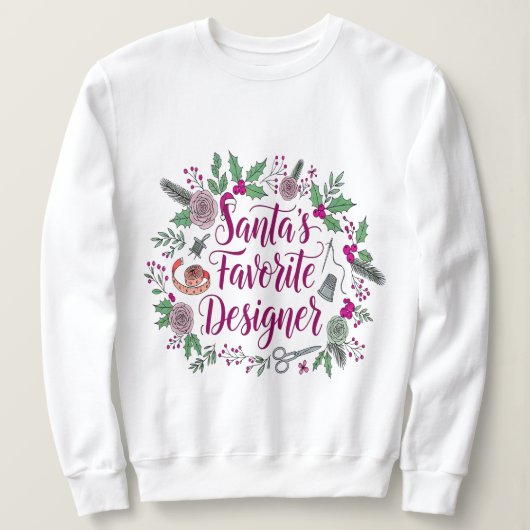 Weihnachtsgeschenk für den Weihnachtsmann Sweatshirt (Design vorne)