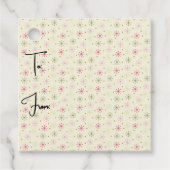 Weihnachtsgeschenk für die Sternexplosion Mitte de Geschenkanhänger (Vorderseite)