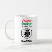Weihnachtsgeschenk für die Weihnachtsfirma Kaffeetasse (Links)