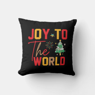 Weihnachtsgeschenk für die Welt Kissen