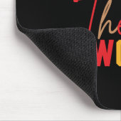 Weihnachtsgeschenk für die Welt Mousepad (Ecke)