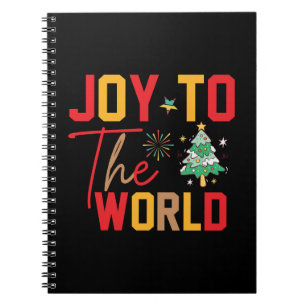 Weihnachtsgeschenk für die Welt Notizblock