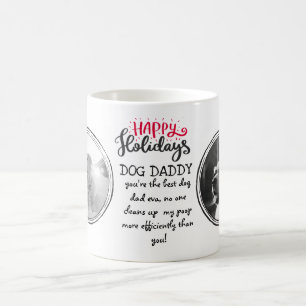 Weihnachtsgeschenk für DOG Daddy oder Mommy 2 x FO Kaffeetasse