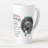 Weihnachtsgeschenk für DOG DADDY oder MOMMY 2 x FO Milchtasse (Rechte Ecke)