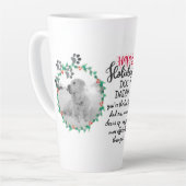 Weihnachtsgeschenk für DOG DADDY oder MOMMY 2 x FO Milchtasse (Linke Ecke)
