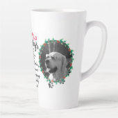 Weihnachtsgeschenk für DOG DADDY oder MOMMY 2 x FO Milchtasse (Rechts)