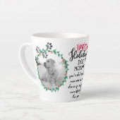 Weihnachtsgeschenk für DOG Mommy oder Daddy 2 x FO Milchtasse (Linke Ecke)