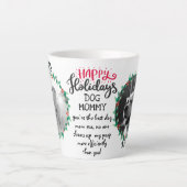 Weihnachtsgeschenk für DOG Mommy oder Daddy 2 x FO Milchtasse (Vorderseite)