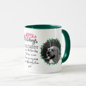 Weihnachtsgeschenk für DOG Mommy oder Daddy 2 x FO Tasse (VorderseiteRechts)