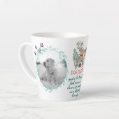 Weihnachtsgeschenk für DOG-VATER oder MAMA 2 FOTOS Milchtasse (Linke Ecke)