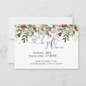 Weihnachtsgeschenk für Evergreen (Vorderseite)