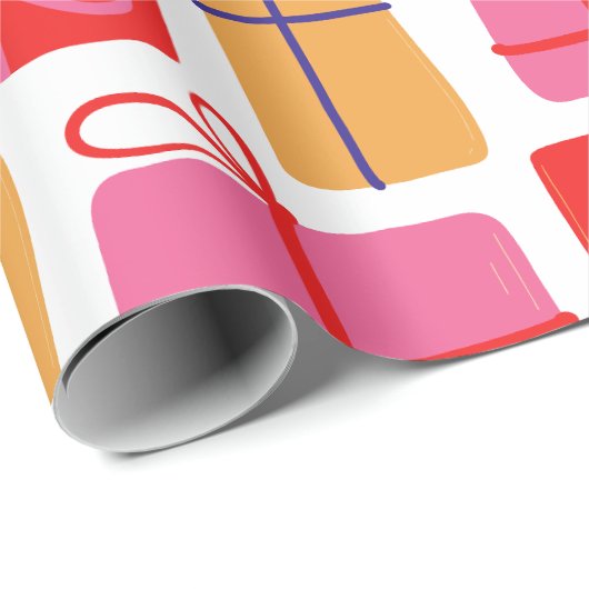 Weihnachtsgeschenk für Feiertage Geschenkpapier (Rolleneckpunkt)