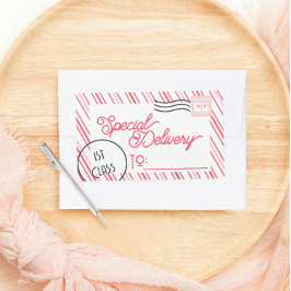 Weihnachtsgeschenk für Feiertage Rechteckiger Aufkleber