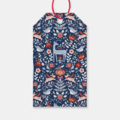 Weihnachtsgeschenk für Folk Art Geschenkanhänger (Rückseite)