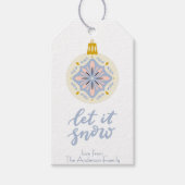 Weihnachtsgeschenk für Folk Art Geschenkanhänger (Vorderseite)