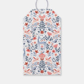 Weihnachtsgeschenk für Folk Art Geschenkanhänger (Rückseite)