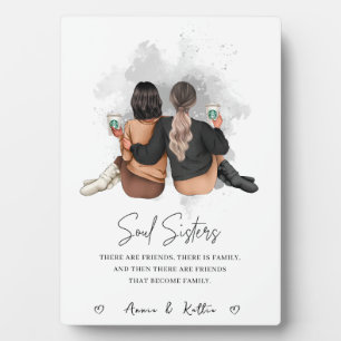 Weihnachtsgeschenk für Freunde, Geschenk für Soul Fotoplatte