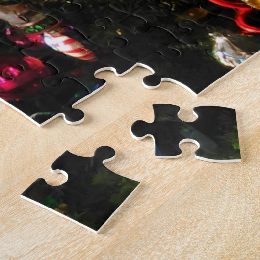 Weihnachtsgeschenk für Großbaum im Fensterbereich Puzzle (Seite)