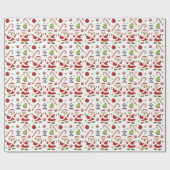 Weihnachtsgeschenk für Großeltern Geschenkpapier (Flach)