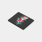 Weihnachtsgeschenk für Haie Weihnachtsgeschenke Post-it Klebezettel (angewinkelt)