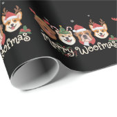 Weihnachtsgeschenk für Hundebesitzer Feiertage Frö Geschenkpapier (Rolleneckpunkt)