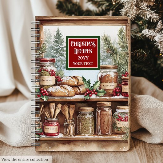 Weihnachtsgeschenk für individuelle Name Notizblock